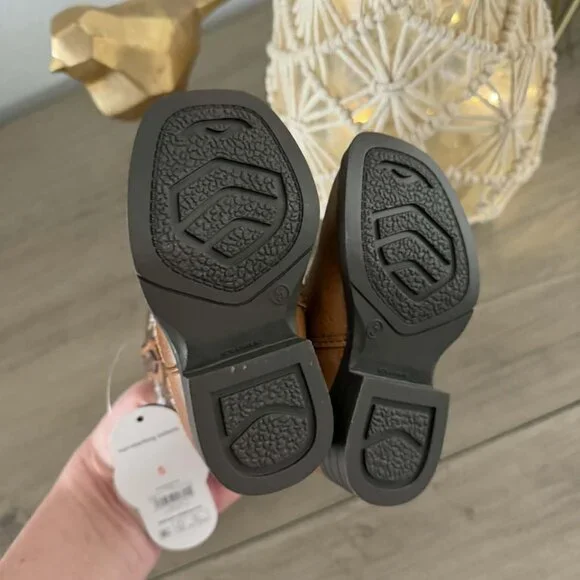 NEW Boys 5 Infant/Toddler Zip Cowboy Boots - Picture 7 of 8